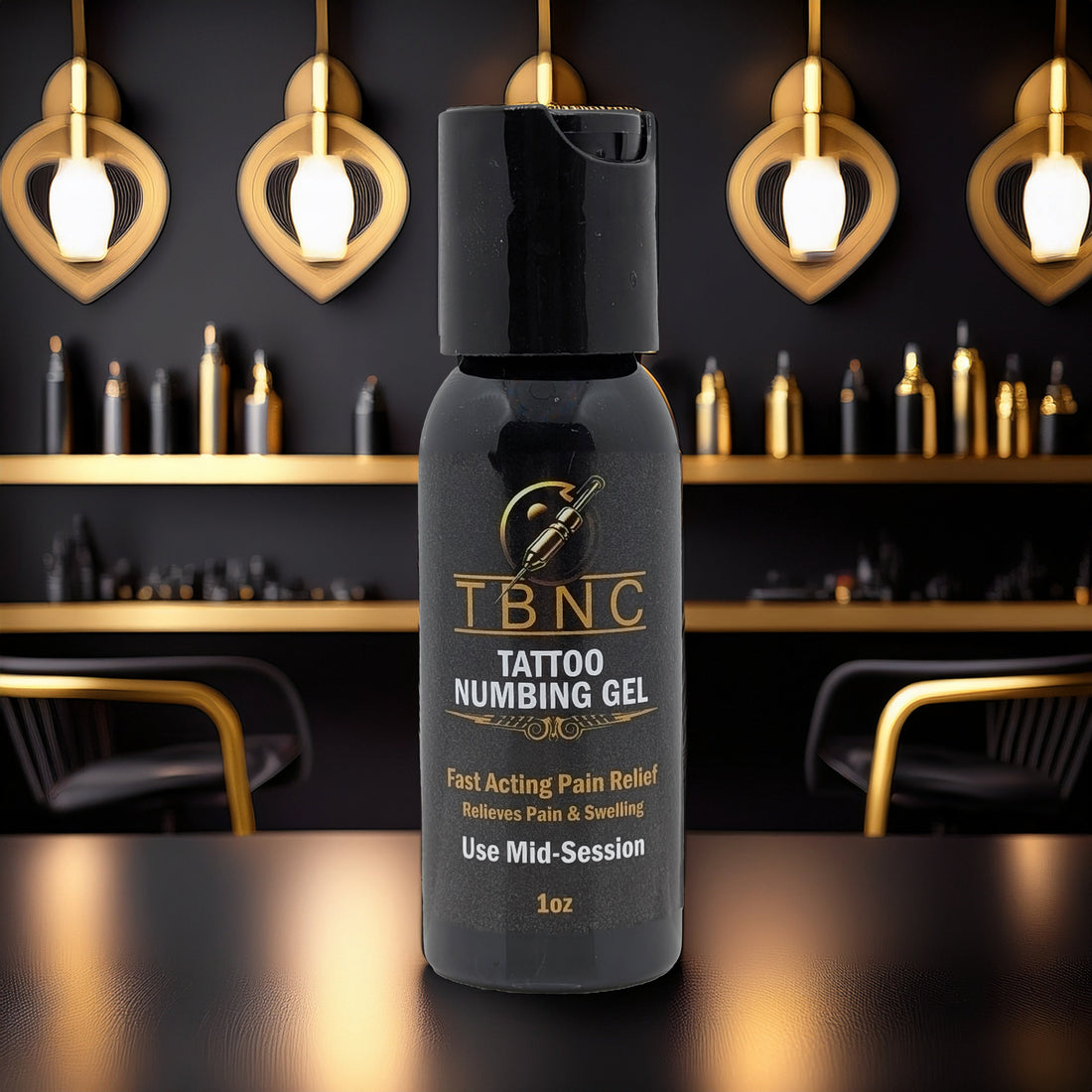 Meet TBNC Tattoo Numbing Gel — Relief Right When You Need It (Mid-Session)