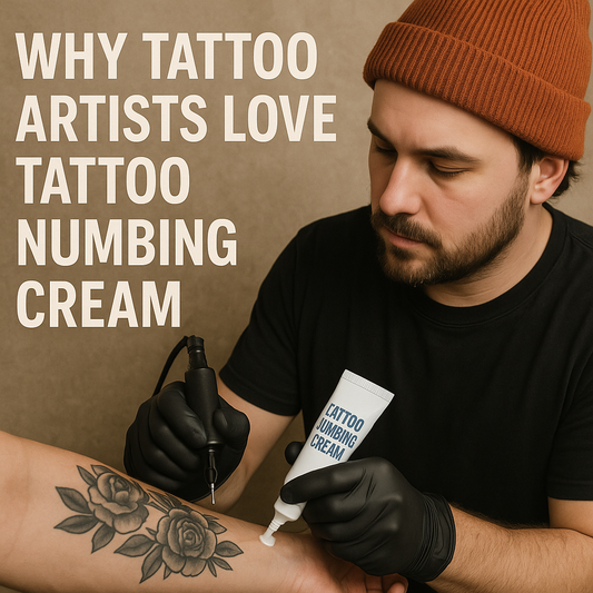 Why Tattoo Artists Love Tattoo Numbing Cream