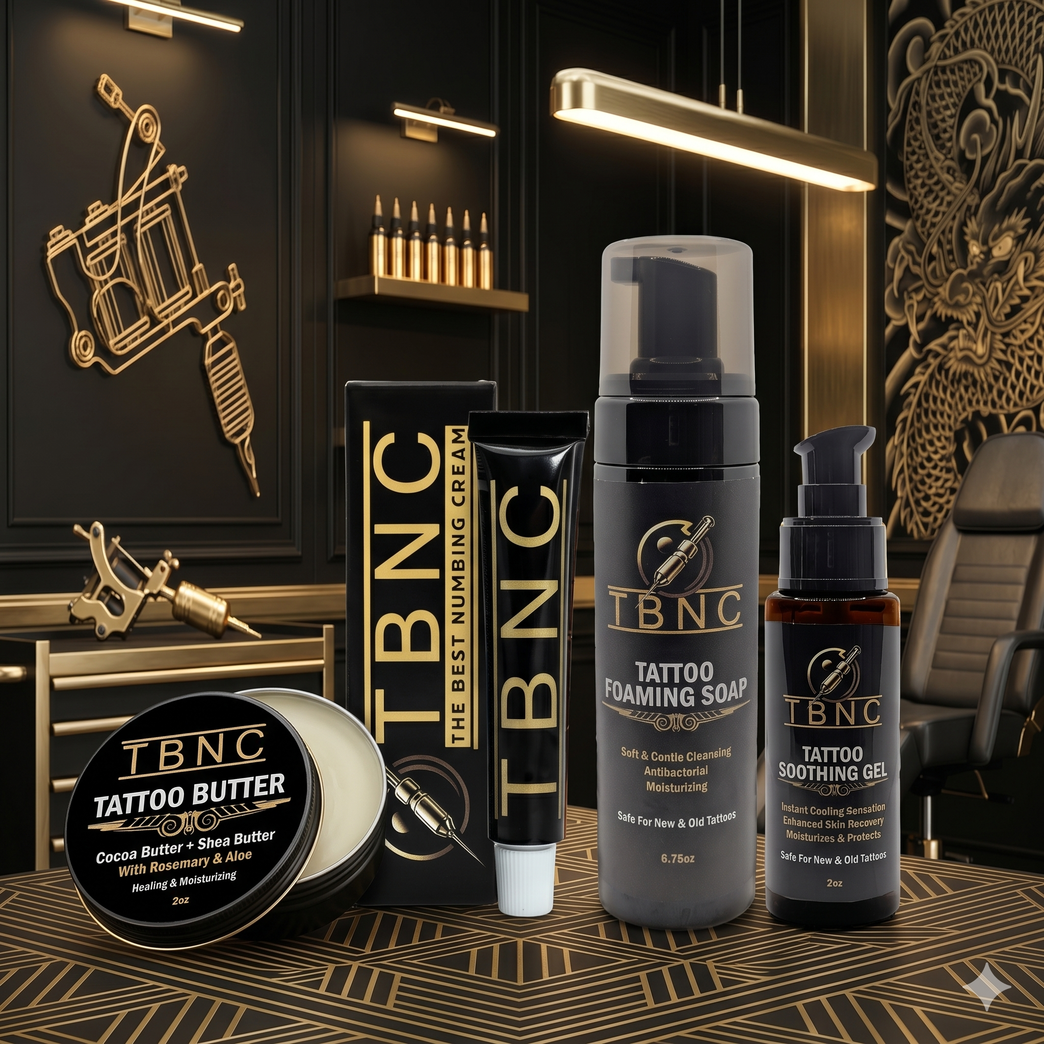 Beginner Tattoo Bundle – The Best Numbing Cream Beginner Tattoo Bundle – The Best Numbing Cream