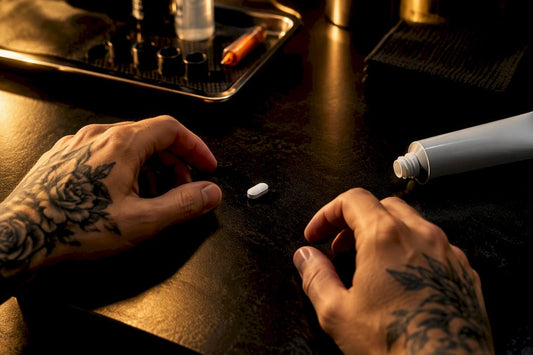 Choosing acetaminophen or topical tattoo numbing