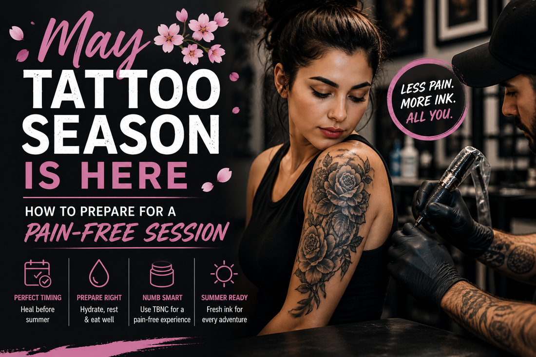 May Tattoo Season For Pain Free Tattoos