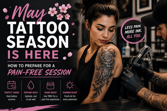 May Tattoo Season For Pain Free Tattoos