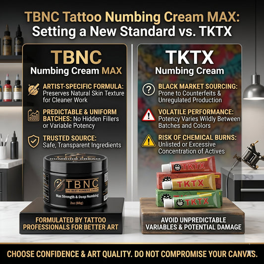 Why TBNC Tattoo Numbing Cream Beats TKTX: The Modern Collector’s Guide