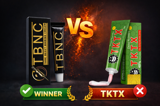 TBNC Vs. TKTX Tattoo Numbing Cream